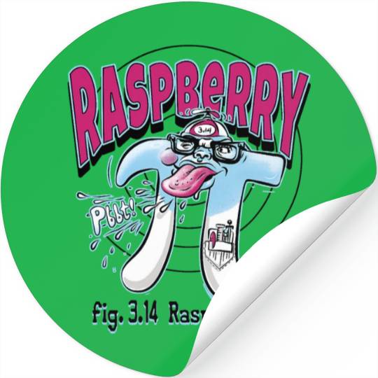 Pi Day Raspberry Pi Stickers