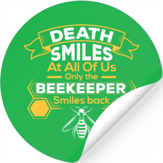 Smiles At Us Beekeeper Stickers