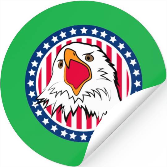 Red White and Blue For You Stickers