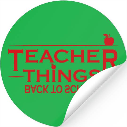 Teacher, Middle School Teacher, Elementary Teacher Stickers