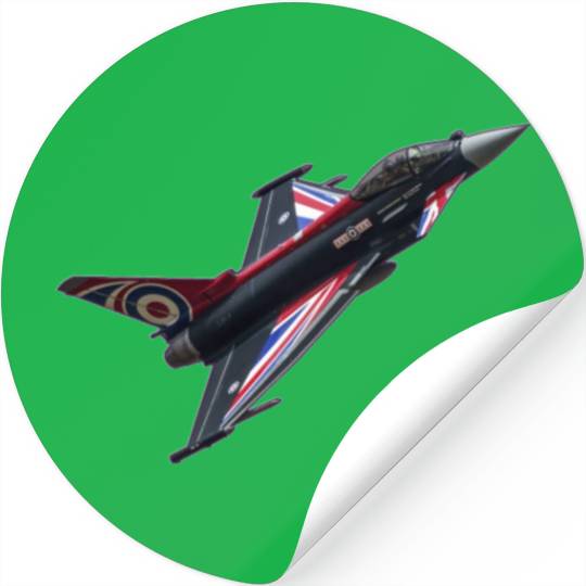 Union Jack Typhoon Stickers