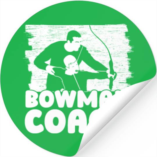 Archery Archer Bowman Stickers