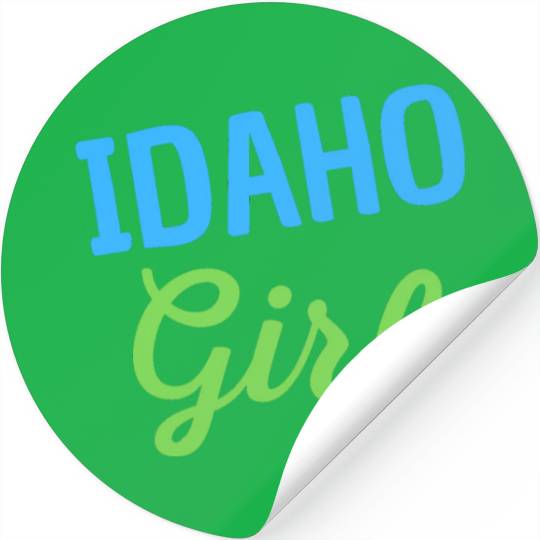 Idaho Girl Stickers