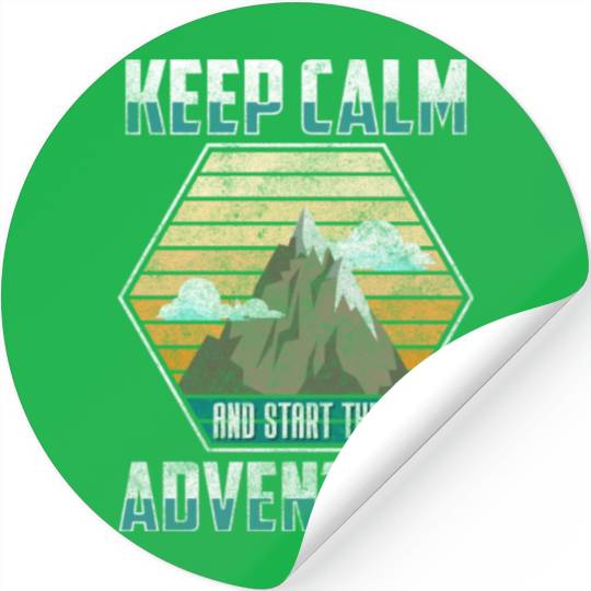 Mountaineering Hiking Rock Climbing Mountains Stickers