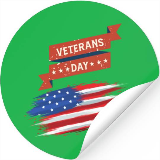 Thank You Veterans l Veterans Day Gift Idea Stickers