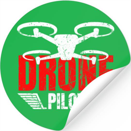 Drone Drone Pilot Drone Operator Quadrocopter Stickers