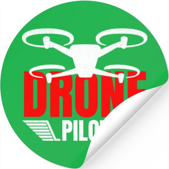 Drone Drone Pilot Drone Operator Quadrocopter Stickers