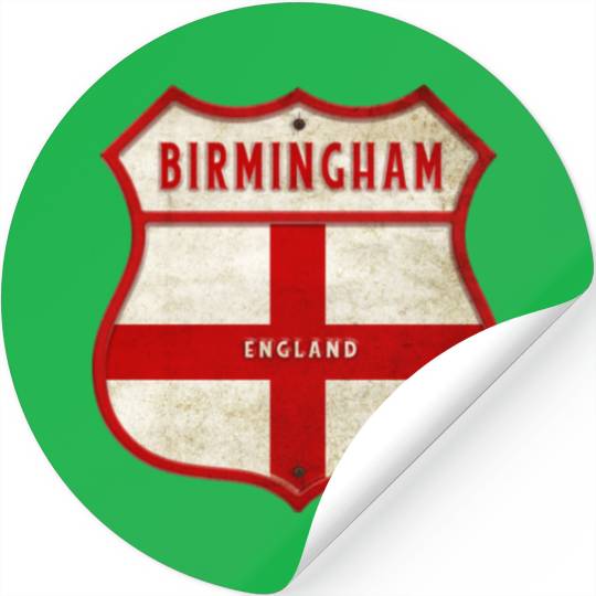 Birmingham England coat of arms Stickers