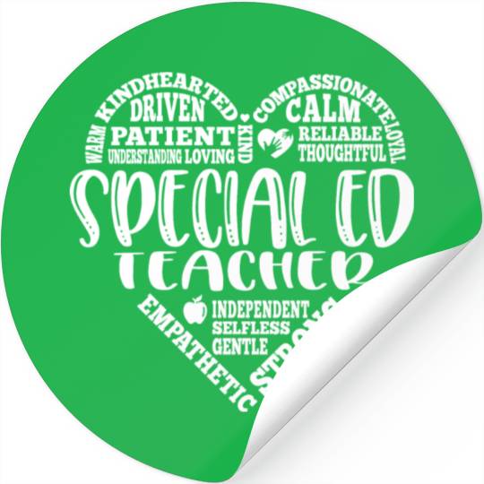 Special education teacher, SPED teacher Stickers