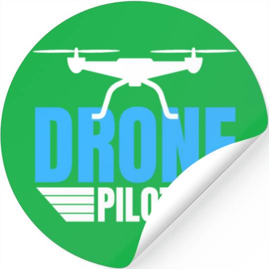 Drone Drone Pilot Drone Operator Quadrocopter Stickers