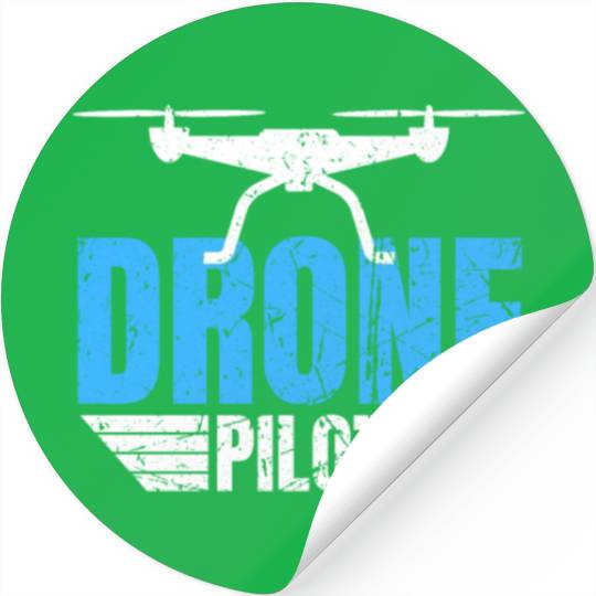 Drone Drone Pilot Drone Operator Quadrocopter Stickers