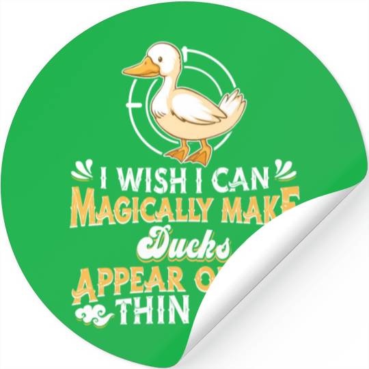 Duck Hunting Stickers