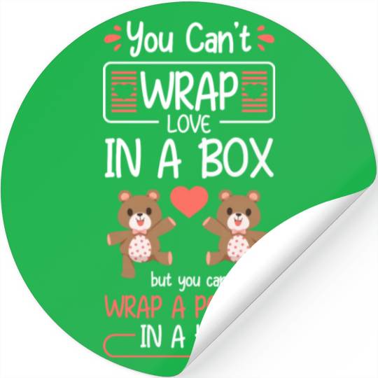 Teddy Bear Childhood Sweet Stickers