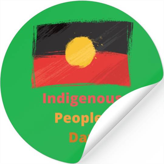 Native american indigenous day l Columbus Day Stickers