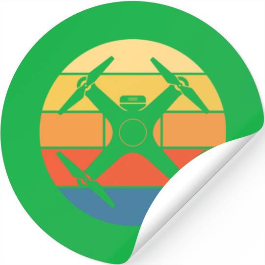 Drone Drone Pilot Drone Operator Quadrocopter Stickers