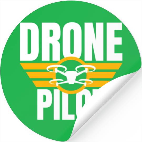 Drone Drone Pilot Drone Operator Quadrocopter Stickers