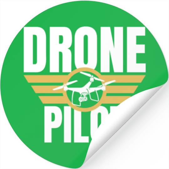 Drone Drone Pilot Drone Operator Quadrocopter Stickers
