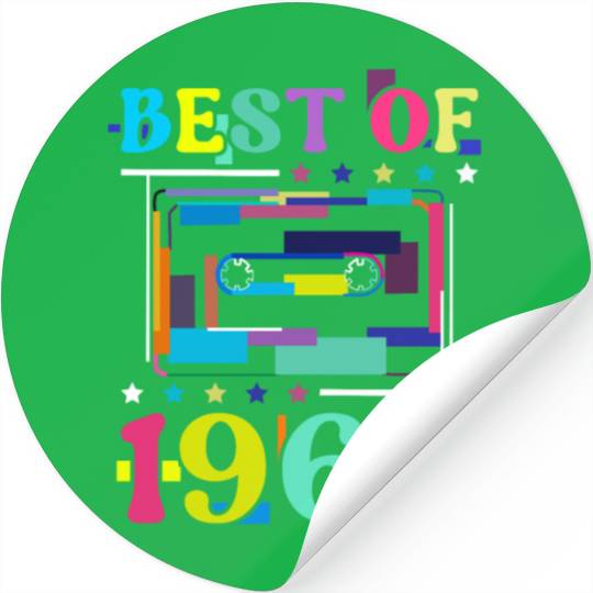 Best Of 1960 | Birthday Stickers | Birthday Retro