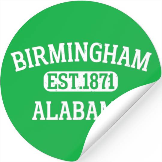 Birmingham Albm Vintage Stickers