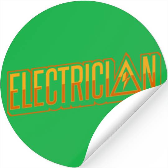 Electrician Electrical Engineer Lineman Stickers