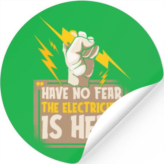 Electrician Electrical Engineer Lineman Stickers