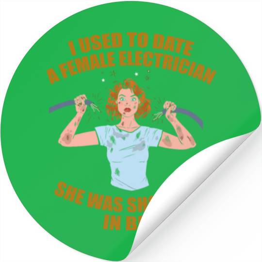 Electrician Electrical Engineer Lineman Stickers