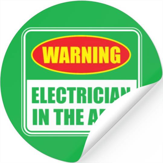 Electrician Electrical Engineer Lineman Stickers