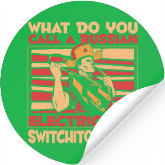 Electrician Electrical Engineer Lineman Stickers