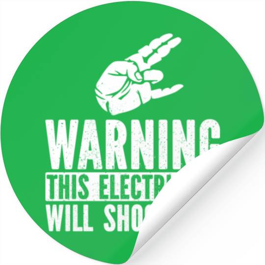 Electrician Electrical Engineer Lineman Stickers