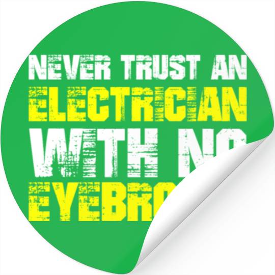 Electrician Electrical Engineer Lineman Stickers