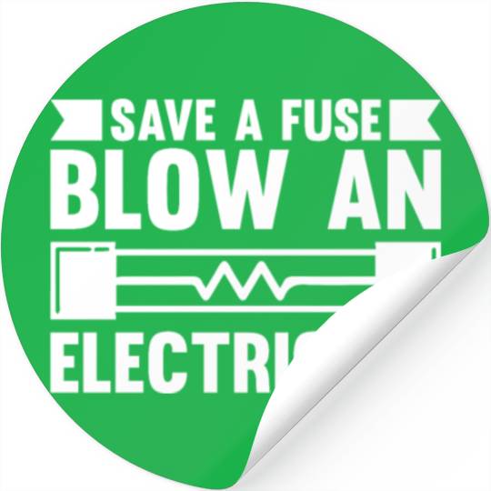 Electrician Electrical Engineer Lineman Stickers