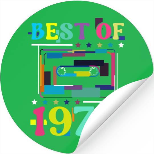 Best Of 1970 | Birthday Stickers | Birthday Retro