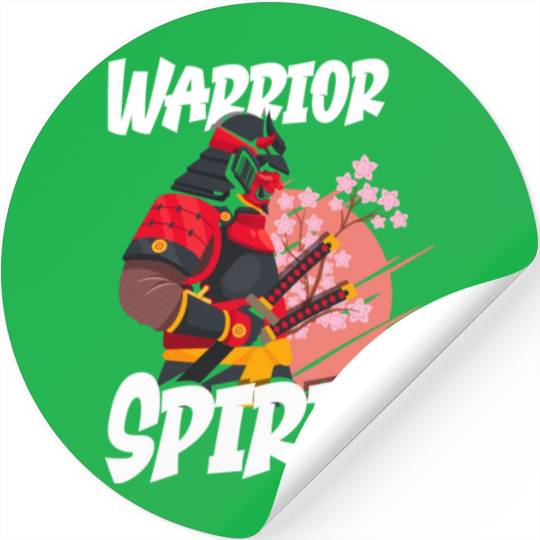 Japan Aikido Jiujitsu Warrior Stickers