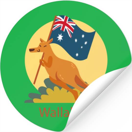 Wallabies Rugby australia sport team Stickers