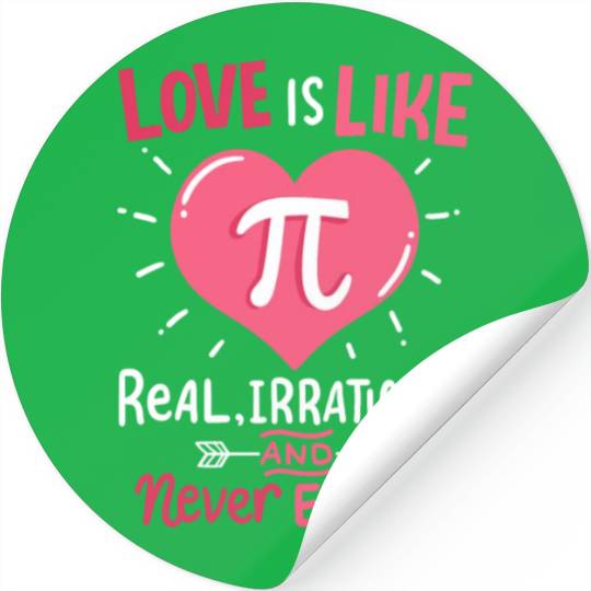 Funny Valentines Day Gift for Him Her Love Is Stickers