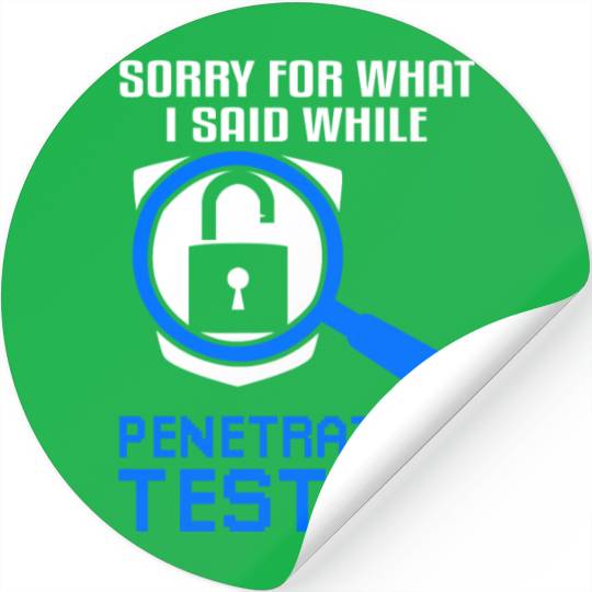 Cyber Security Penetration Testing Stickers