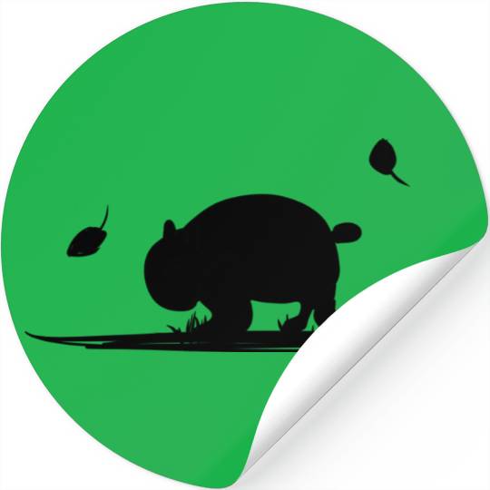 Animal Panda Ecosystem Nature Grass Stickers