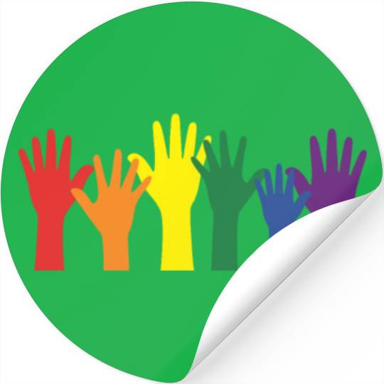 Lgbtq Gay Pride Month Rainbow Love Is Love Stickers