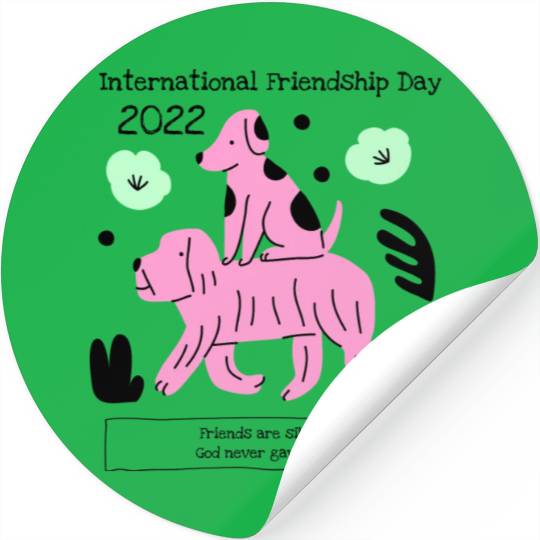 International Friendship Day 2022 Stickers