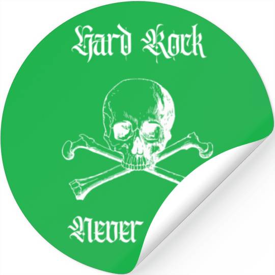 Hard Rock Never Dies Stickers