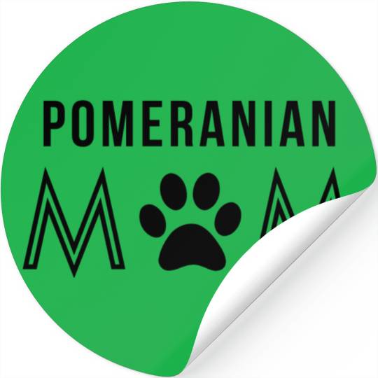 Pomeranian Mom, Pomeranian Stickers
