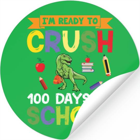 100 Days Of School Stickers