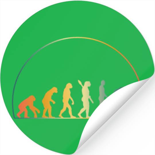 Photographer Evolution Stickers
