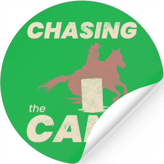 Barrel Racer Rodeo Racing Horse Riding Funny Stickers