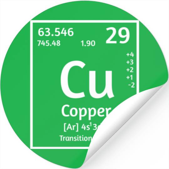 copper Element Stickers