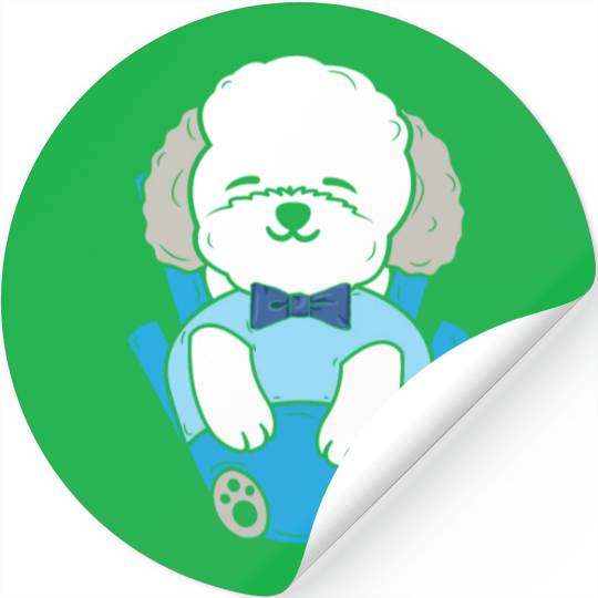 Bichon Frise Dog Lover Dog Breeder Puppy Paw Love Stickers