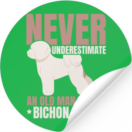 Bichon Frise Dog Lover Dog Breeder Puppy Paw Love Stickers