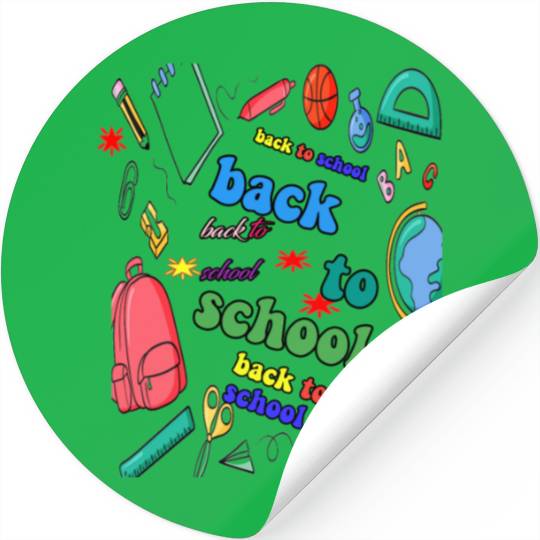 Back to school Stickers