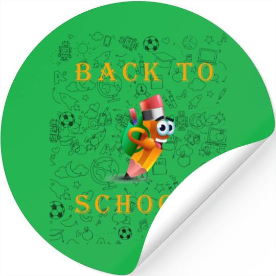 back to school Stickers