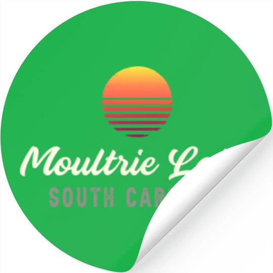 Moultrie Lake,SOUTH CAROLINA Bass Fishing Stickers